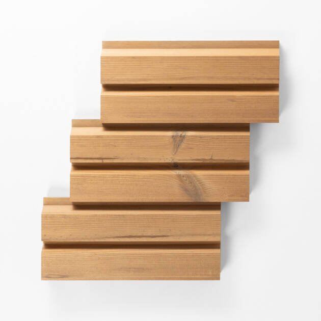 Thermally modified wood cladding | Profile F-7