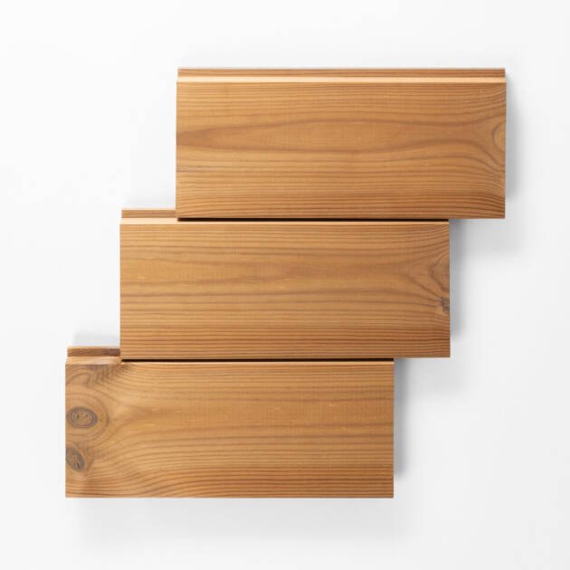 Thermally modified wood cladding | Profile F-5