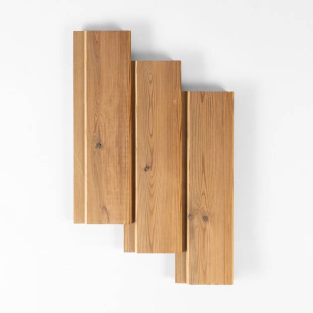Thermally modified wood cladding | Profile F-1