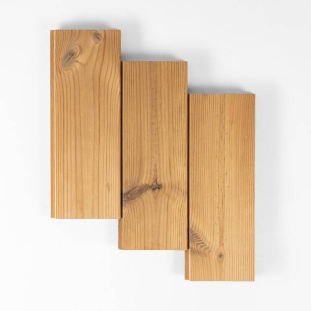 Thermally modified wood cladding | Profile F-6