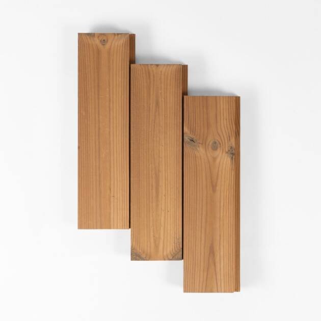 Thermally modified wood cladding | Profile F-3